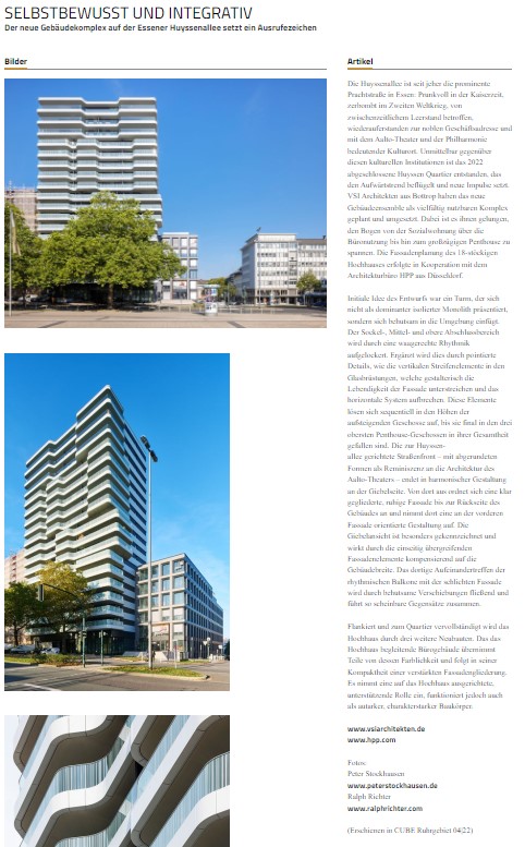 CUBE Magazin Ruhrgebiet | 04/22